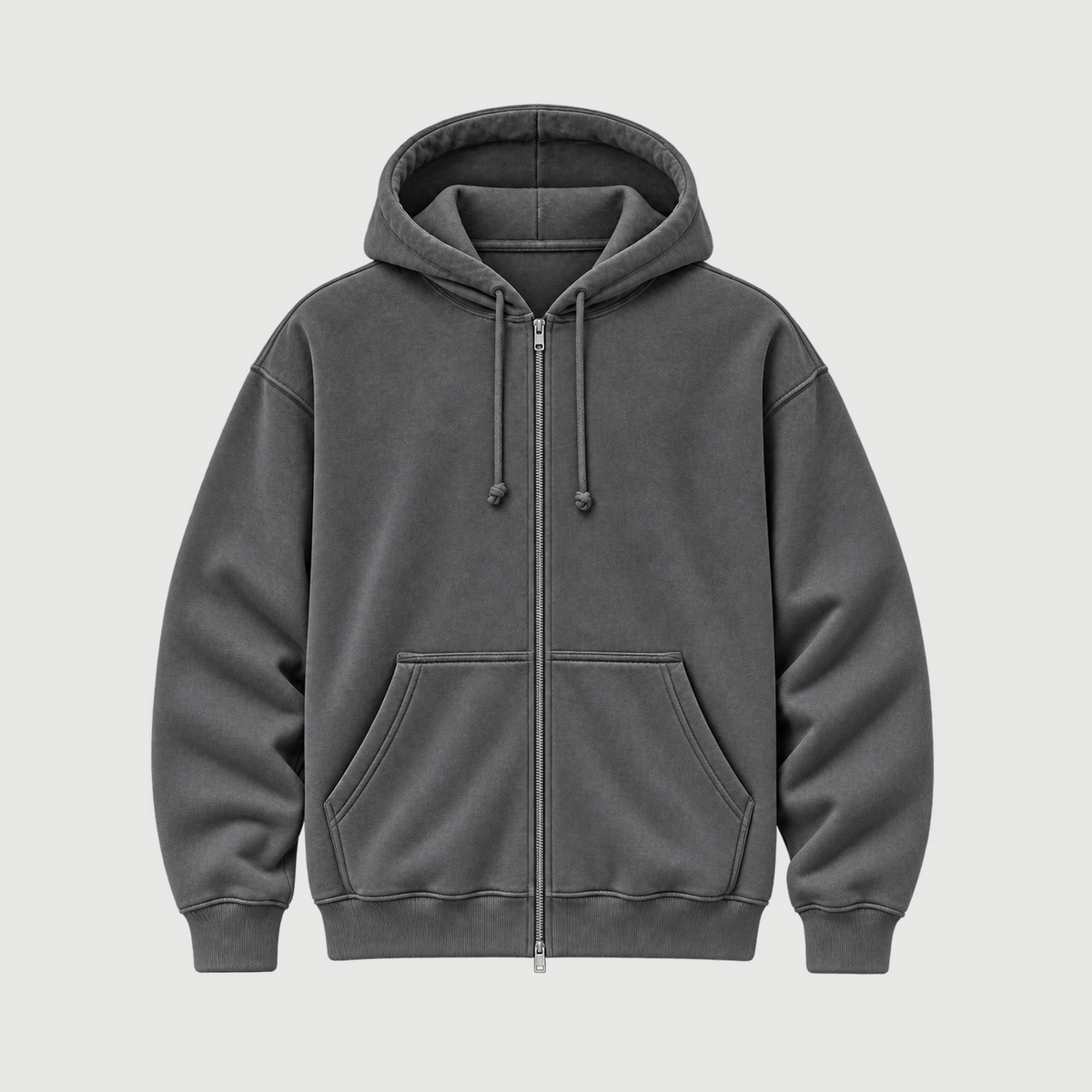 Zip-up hoodie