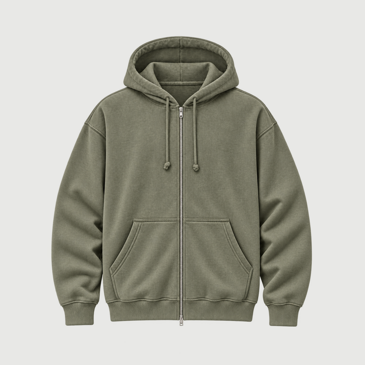 Zip-up hoodie