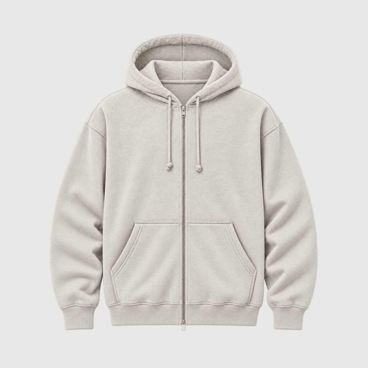 Zip-up hoodie