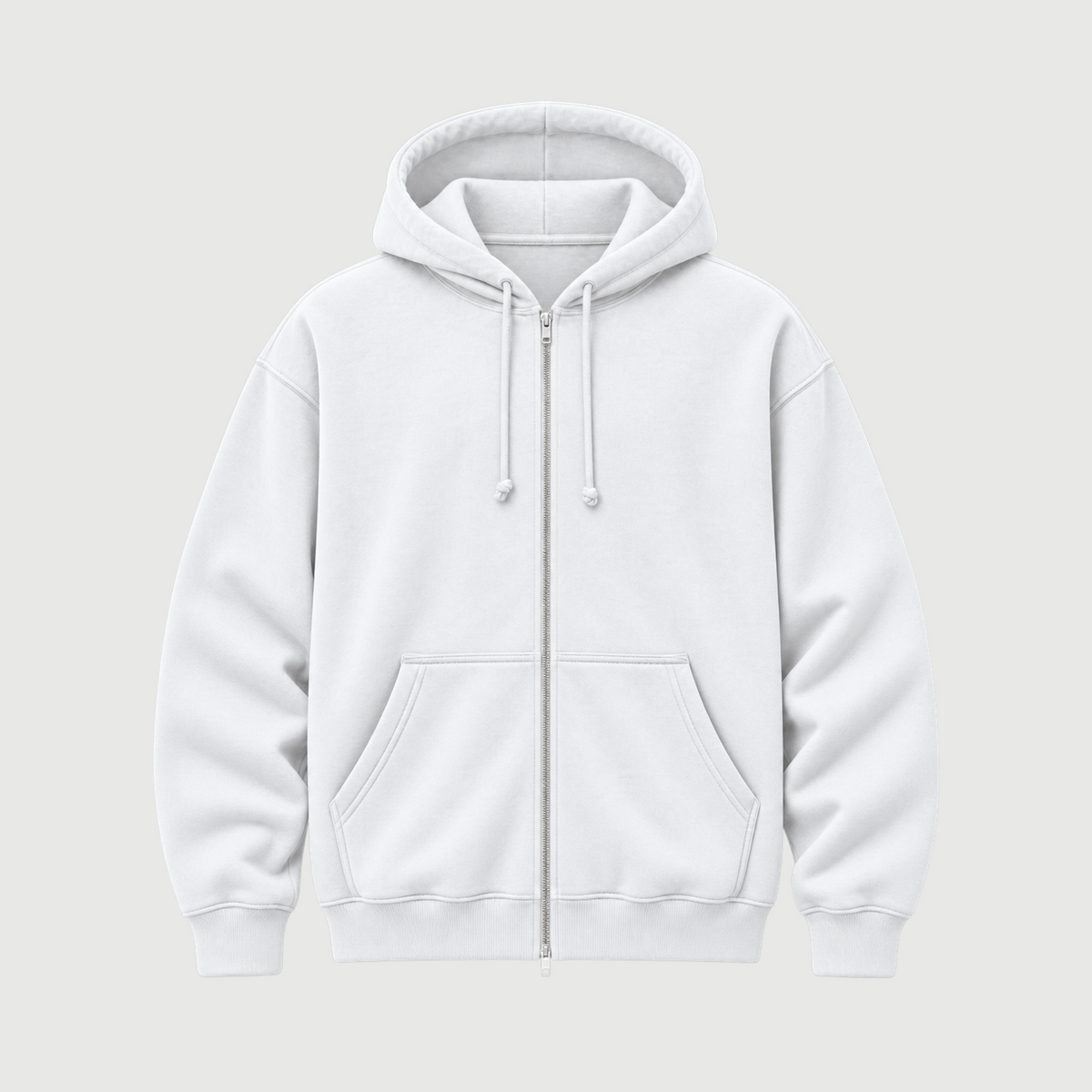 Zip-up hoodie